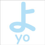 Let’s trace the hiragana ‘よ’<br/>「よ」から始まるひらがな